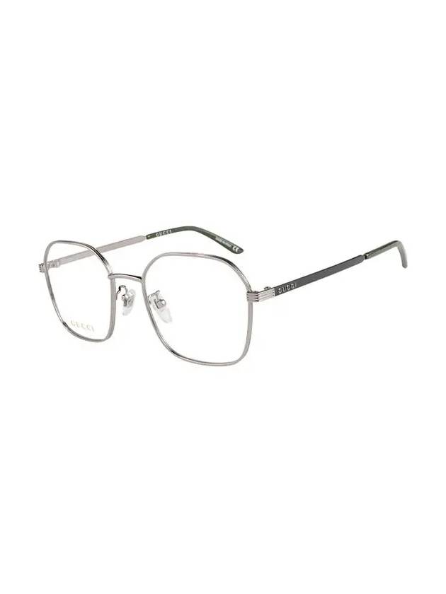 Eyewear Square Metal Glasses Black - GUCCI - BALAAN 4