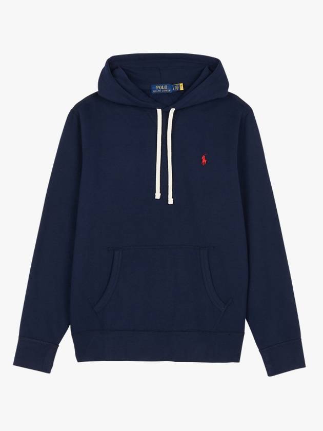 Embroidered Logo Pony Hoodie Navy - POLO RALPH LAUREN - BALAAN 3