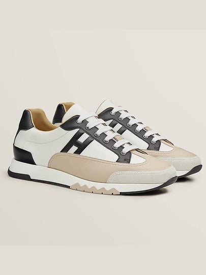 Trail Low Top Sneakers White - HERMES - BALAAN 2