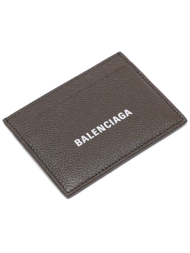 Logo Print Cash Card Holder Dark Green - BALENCIAGA - BALAAN 6