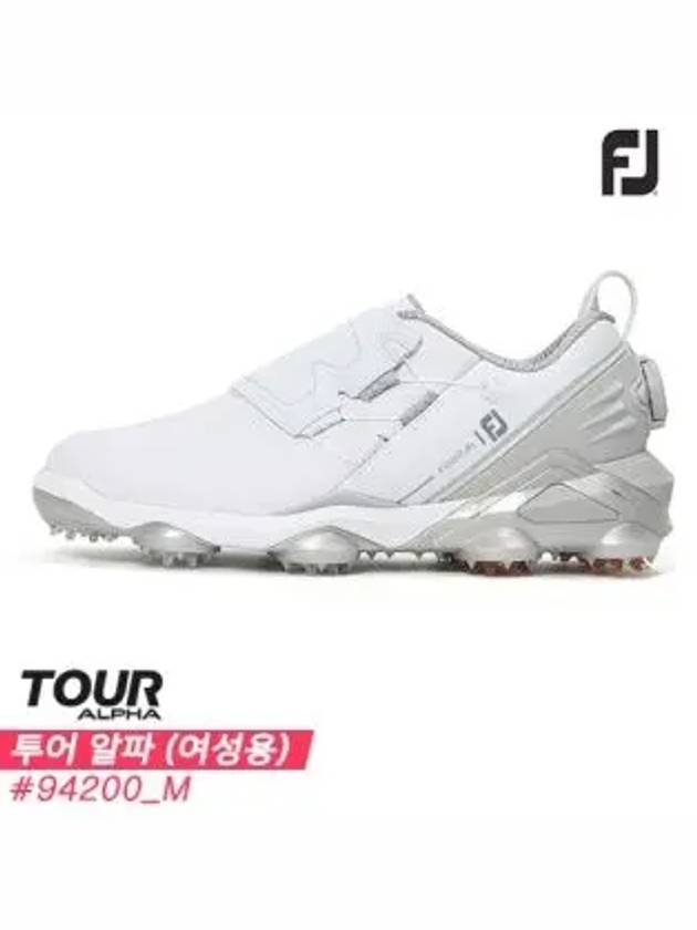 Tour Alpha TOUR ALPHA Boa Golf Shoes 94200 M White White Gray 5mm Small Order - FOOTJOY - BALAAN 3