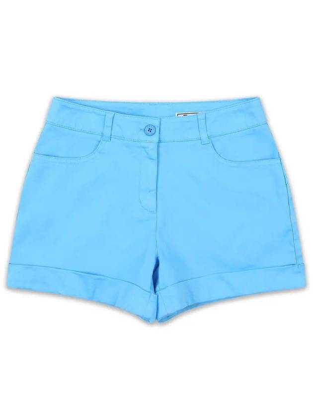 Golfwear Women's Stretch Cotton Shorts Sky Blue - ONOFF - BALAAN 6