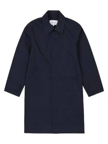 Thor Rain Coat Dark Navy Jumper Jacket - NORSE PROJECTS - BALAAN 1