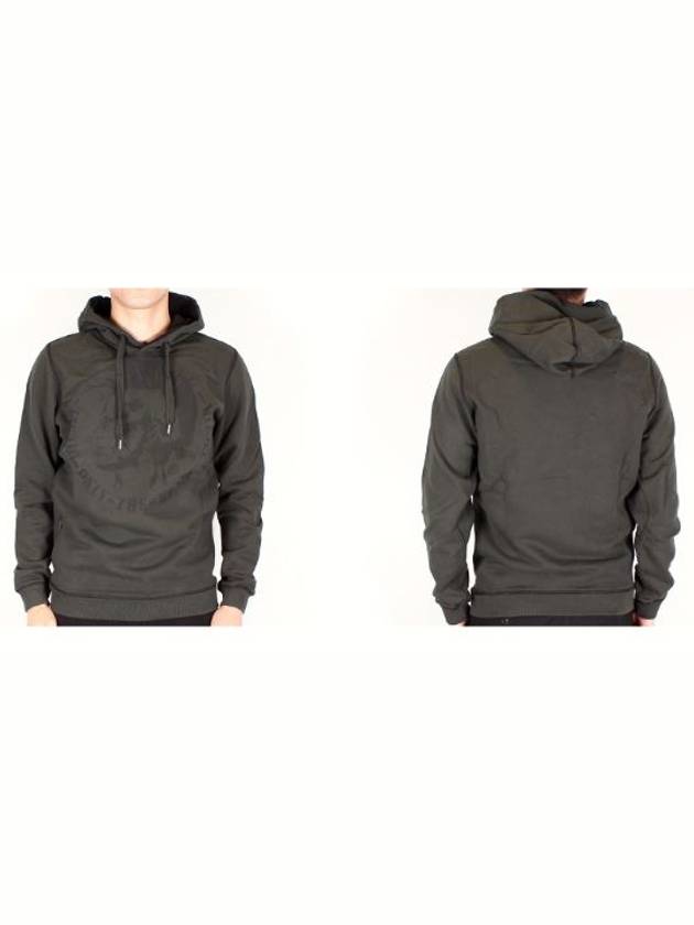 Men Hoodie Mohawk Khaki 5CN - DIESEL - BALAAN 5