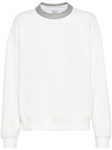 Brunello Cucinelli Sweaters White - BRUNELLO CUCINELLI - BALAAN 1