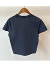 Pair of Dice Slim Short Sleeve T-shirt Pigment Navy Blue - STUSSY - BALAAN 4