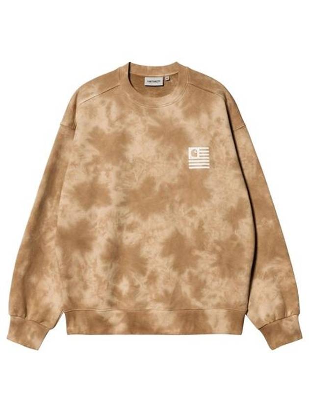 Chromo Cotton Sweatshirt Beige - CARHARTT WIP - BALAAN 2