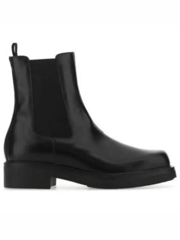 Prada Leather Chelsea Boots Black - PRADA - BALAAN 2