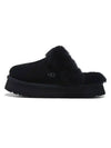 Women's Diskett Fleece Platform Slippers Black - UGG - BALAAN 2