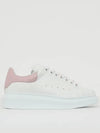 Oversized Pink Tab Low Top Sneakers White - ALEXANDER MCQUEEN - BALAAN 2