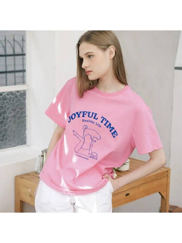 Joyful Time T Shirts PINK - LE SOLEIL MATINEE - BALAAN 1
