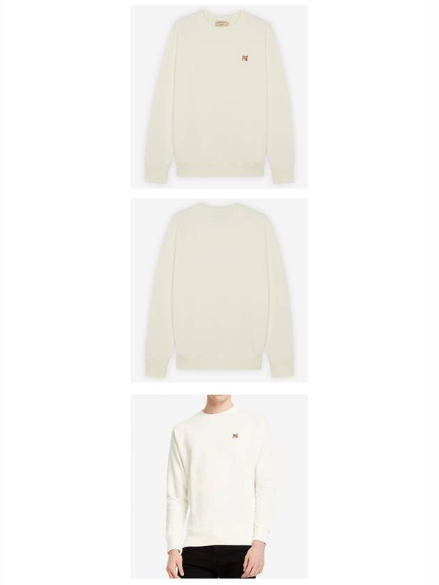 Fox Head Patch Classic Sweatshirt Ecru - MAISON KITSUNE - BALAAN 5