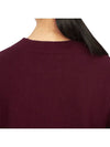 Kelaya Embroidered Logo Knit Top Dark Plum - ISABEL MARANT - BALAAN 8