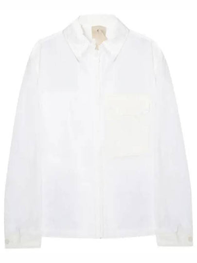 Pocket Zip-Up Mid Layer Jacket White - TEN C - BALAAN 2