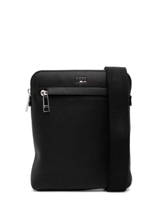 Debossed Logo Messenger Bag Black - HUGO BOSS - BALAAN 2