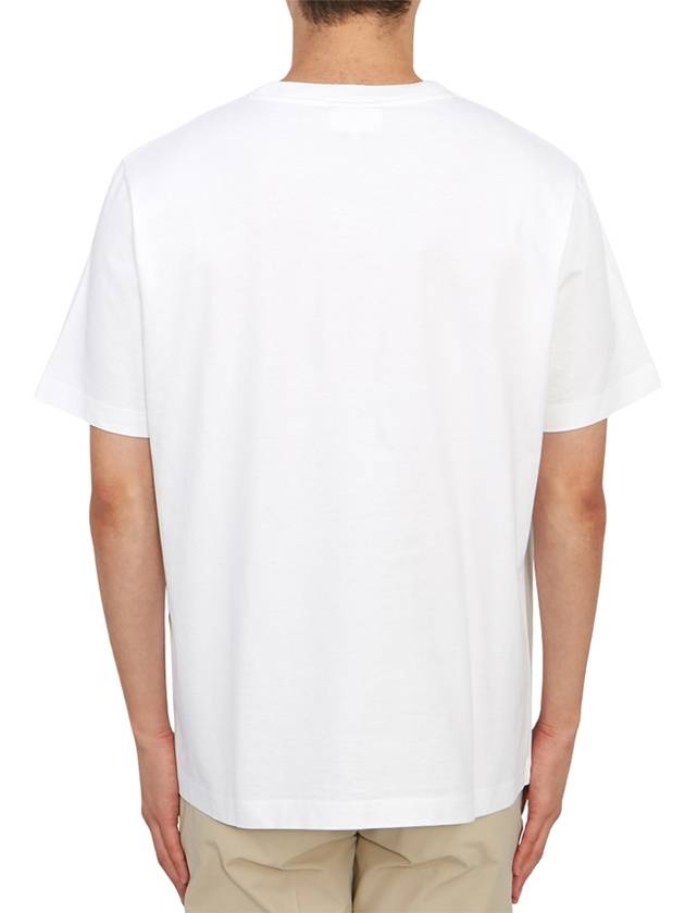 Handwriting Comfort Short Sleeve T-Shirt White - MAISON KITSUNE - BALAAN 4