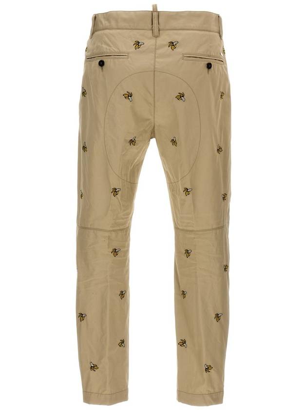 Straight Pants S71KB0607S41794806 Beige - DSQUARED2 - BALAAN 3