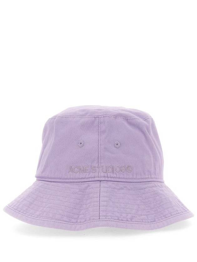 23 ss Studios Embroidered Logo Bucket Hat C40223 BGV B0110822144 - ACNE STUDIOS - BALAAN 3