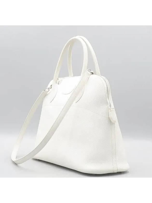 white tote bag - HERMES - BALAAN 2