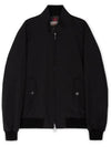 G9 Classic Original Harrington Zip-Up Jacket Black - BARACUTA - BALAAN 4