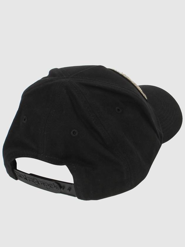 Spray Bear Ball Cap Black - PALM ANGELS - BALAAN.