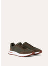 Week-End Walk Microfiber Storm System Sneakers Sage Green - LORO PIANA - BALAAN 2