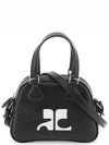 Mini Bowling Cross Bag Black - COURREGES - BALAAN 2