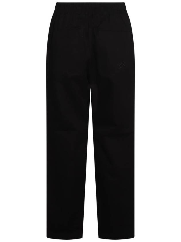 Maison Kitsune' Trousers Black - MAISON KITSUNE - BALAAN 3