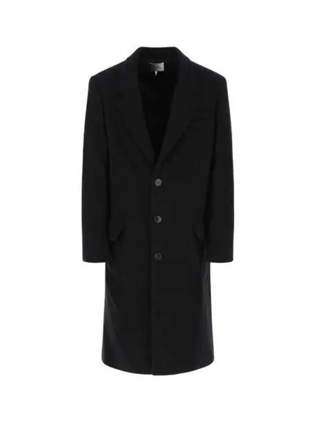 Joel herringbone single coat navy MA1251 22A009H - ISABEL MARANT - BALAAN 1