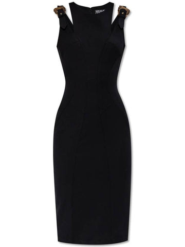 Versace Jeans Couture Sleeveless Dress, Women's, Black - VERSACE - BALAAN 1