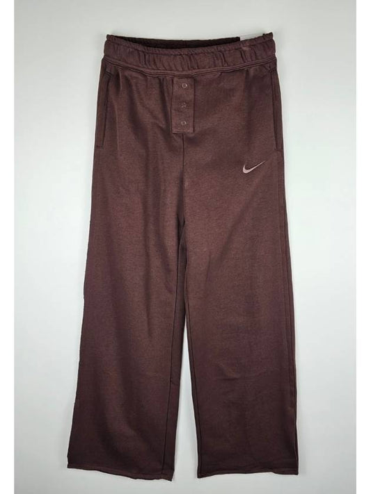 High Rise Pants DV7845 227 Brown WOMENS S Asian Fit - NIKE - BALAAN 1