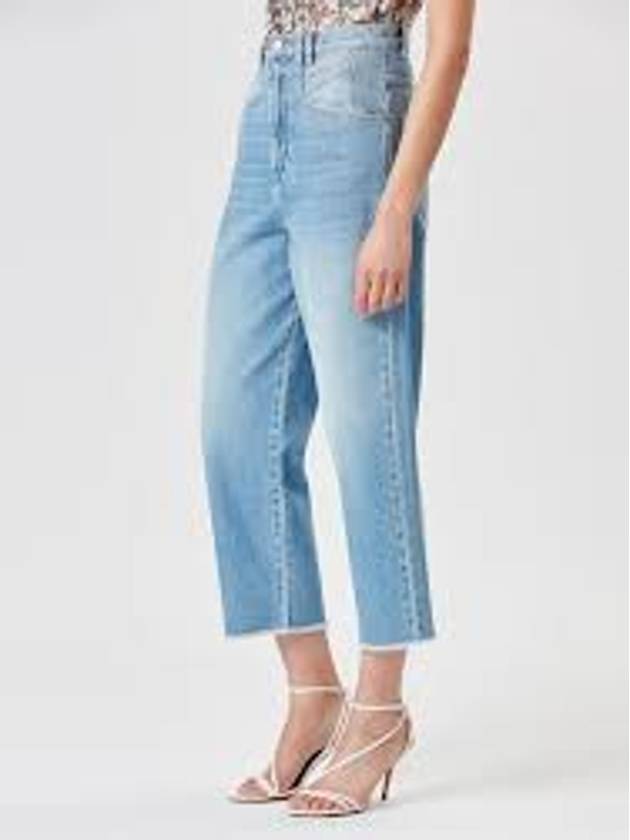 Dilali Denim Jeans Light Blue - ISABEL MARANT - BALAAN 3