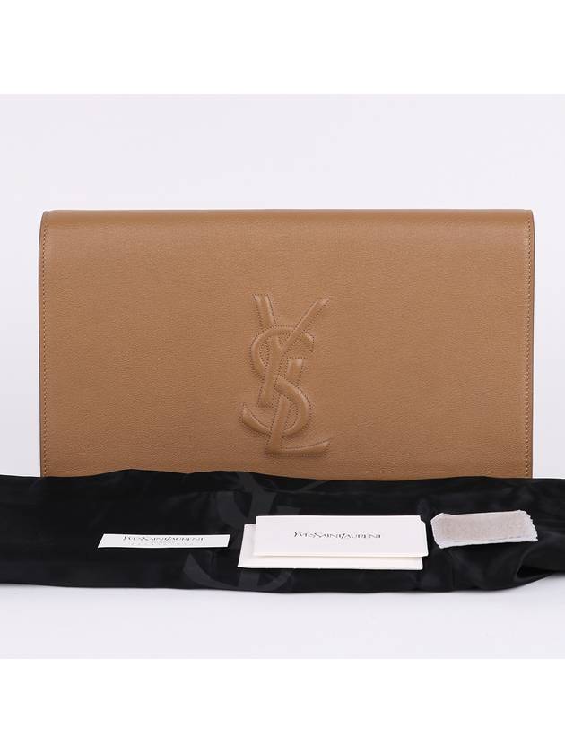 YSL Bel de Jour Brown Clutch Bag 361120 - SAINT LAURENT - BALAAN 10