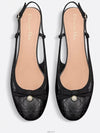 Dior Ballet Slingback Pumps Black Quilted Cannage Calfskin - DIOR - BALAAN 3