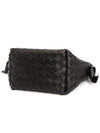 Intrecciato Tie Mini Shoulder Bag Black - BOTTEGA VENETA - BALAAN 6