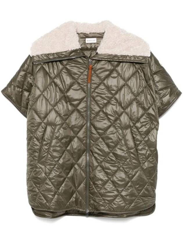 Padded Cape Green - MONCLER - BALAAN 1