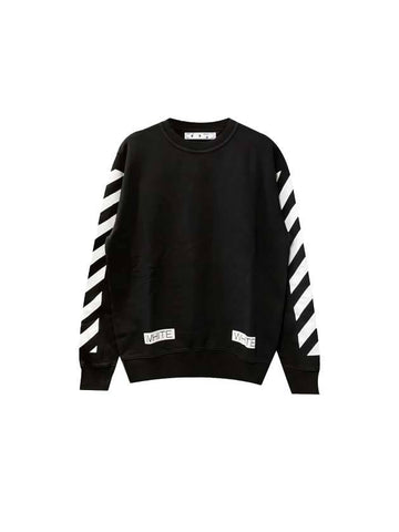 crewneck sweatshirt black - OFF WHITE - BALAAN 1