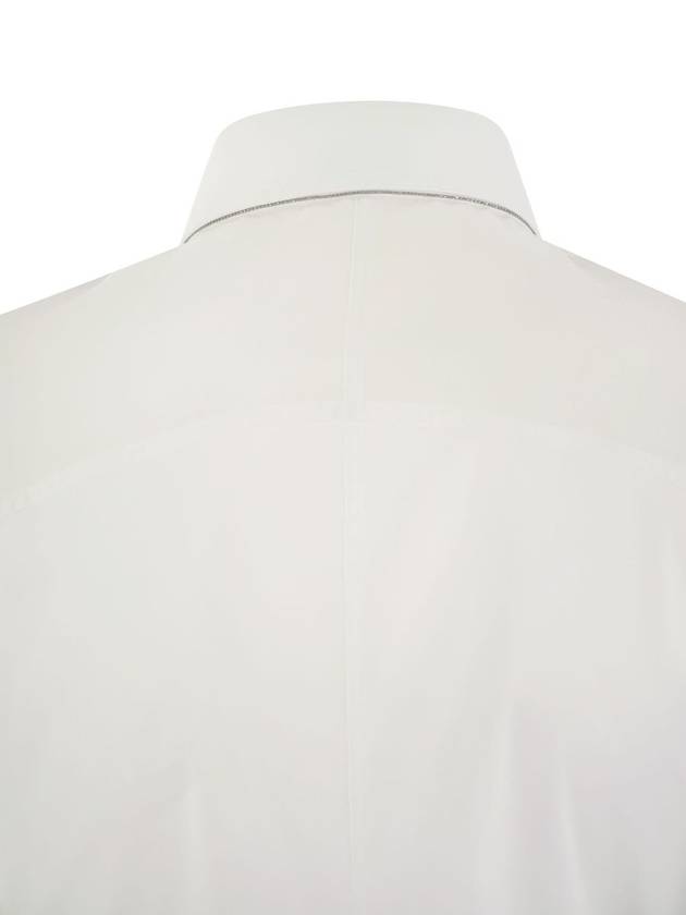 Organza Panel Button Shirt M0091MI926C159 - BRUNELLO CUCINELLI - BALAAN 5