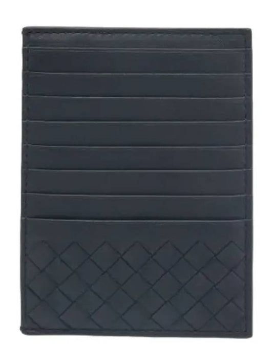 Intrecciato Nappa card case black wallet - BOTTEGA VENETA - BALAAN 1