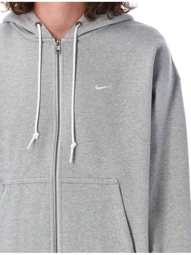 Nike Solo Swoosh Zip Hoodie - NIKE - BALAAN 3