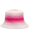 Circle G Ombre Crochet Bucket Hat Pink - G/FORE - BALAAN 3