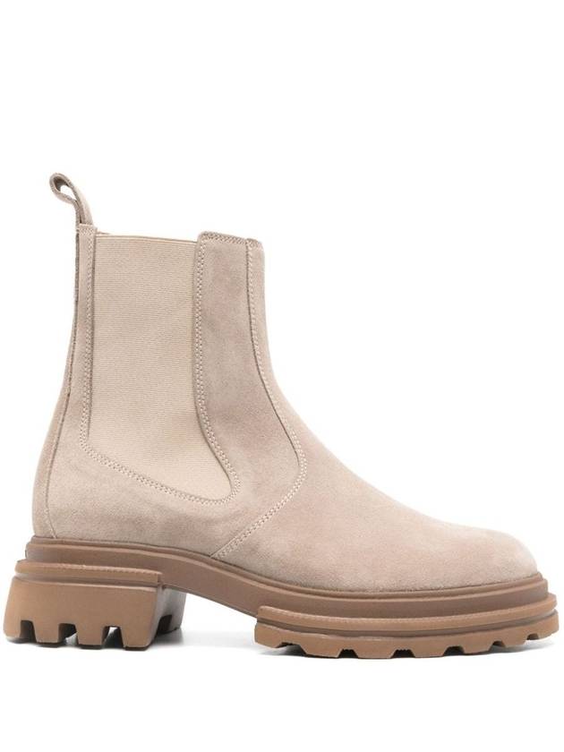 Hogan Chelsea Ankle Boots 10-Storey Beige - HOGAN - BALAAN 1