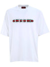 Logo Cotton Short Sleeve T-Shirt White - GUCCI - BALAAN 2