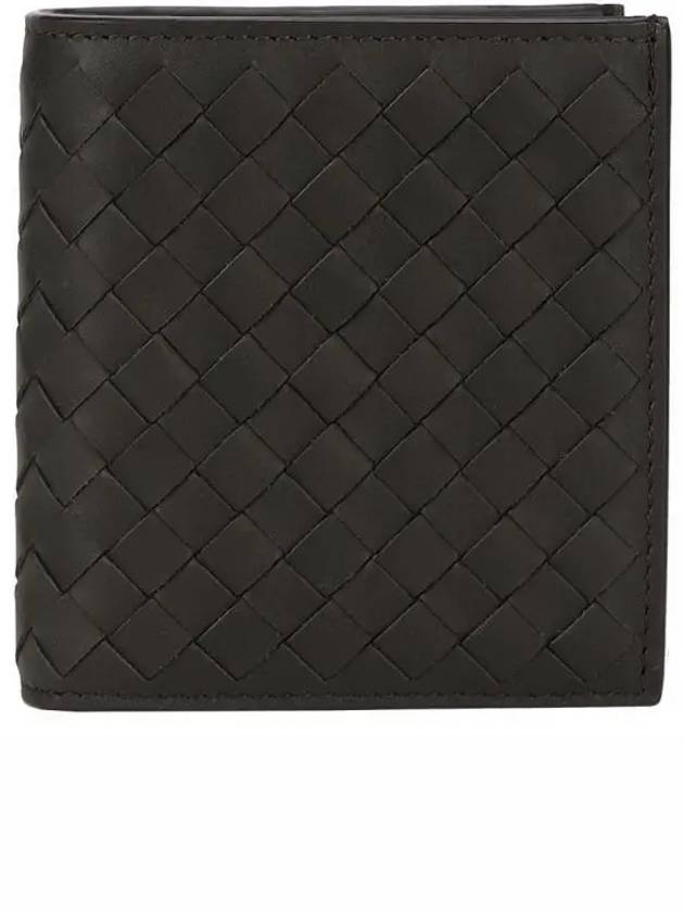 Intrecciato Small Folder Half Wallet Brown - BOTTEGA VENETA - BALAAN 2