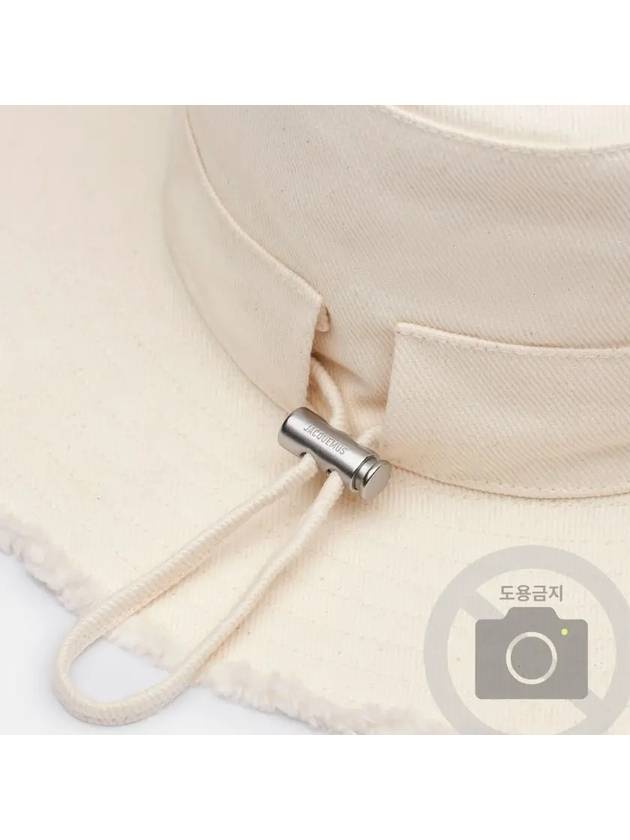 Le Bob Artichaut Bucket Hat Off White - JACQUEMUS - BALAAN 6