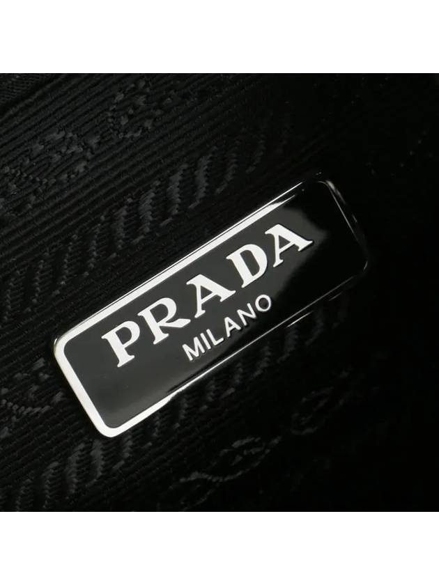 Re-Nylon Drawstring Pouch Black - PRADA - BALAAN 8