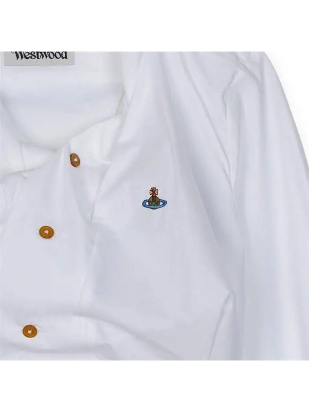 Logo Shirt White - VIVIENNE WESTWOOD - 5