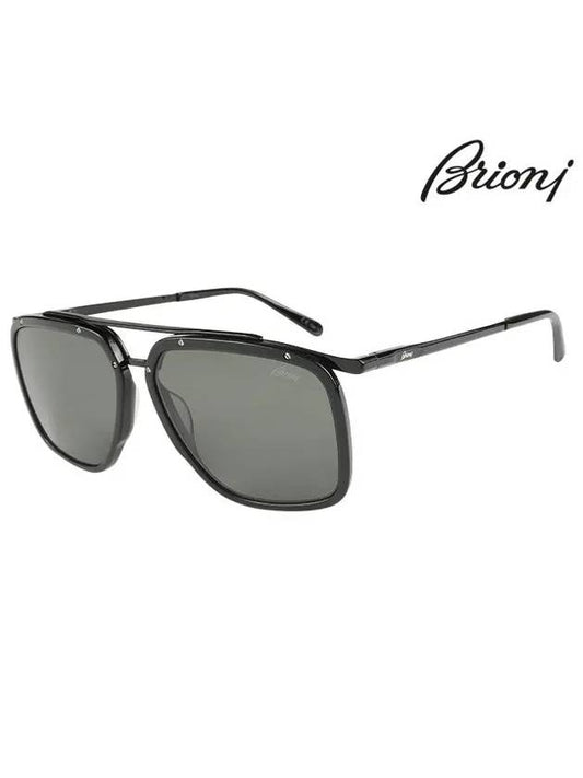 Eyewear Boeing Acetate Sunglasses Black - BRIONI - BALAAN 2