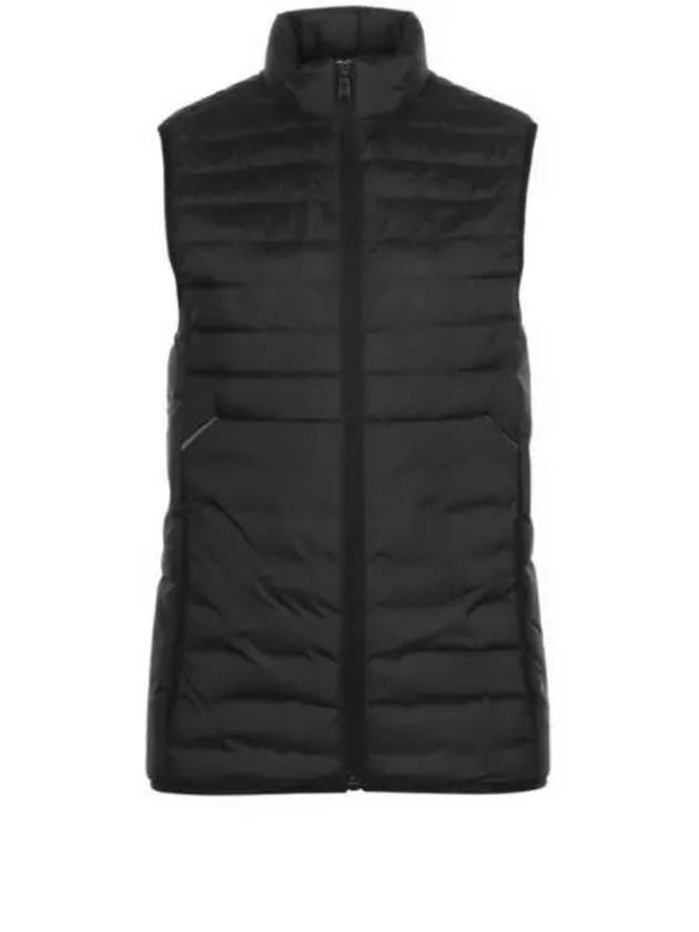 Padded Regular Fit Water-Repellent Fabric Vest Black - HUGO BOSS - BALAAN 2