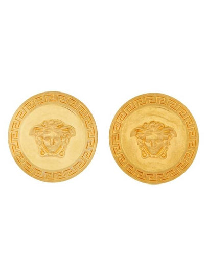 Medusa Stud Earrings Gold - VERSACE - BALAAN 2